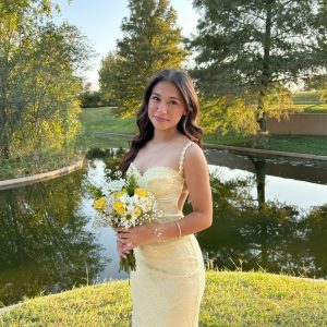 Elegant Pastel Yellow Lace Prom Dress Evening Gown