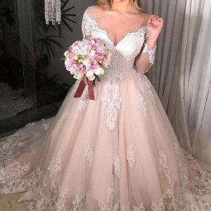 Elegant Off-Shoulder Sweetheart Wedding Dress with Lace Appliques and Ruffles