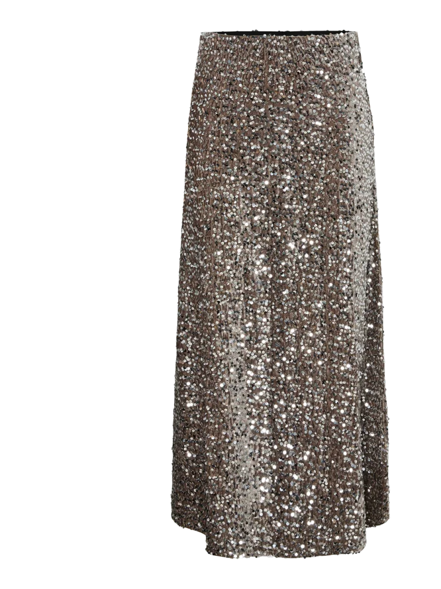 PCKAM Long Skirt - Morel - Bild 6