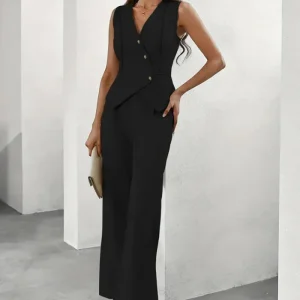 Klara | Kostym Dam 2-Delat Set Ärmlös