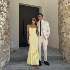 Gul Axelbandslös Sjöjungfrubalklänning Chiffong Lång Aftonklänning