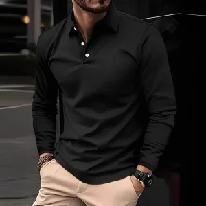 Deacon | Pikétröja Herr Lång Ärm