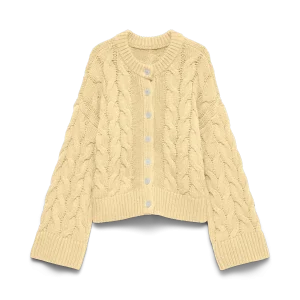 VMSVEA Knit Cardigan - Flan