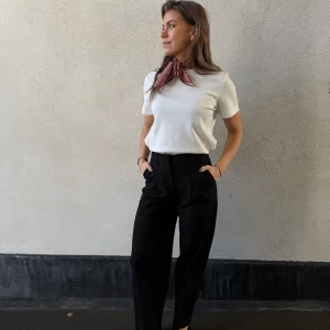 PCBOSELLA Trousers - Black