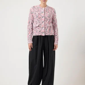 YASCONFETTI Knit Cardigan - Ballerina