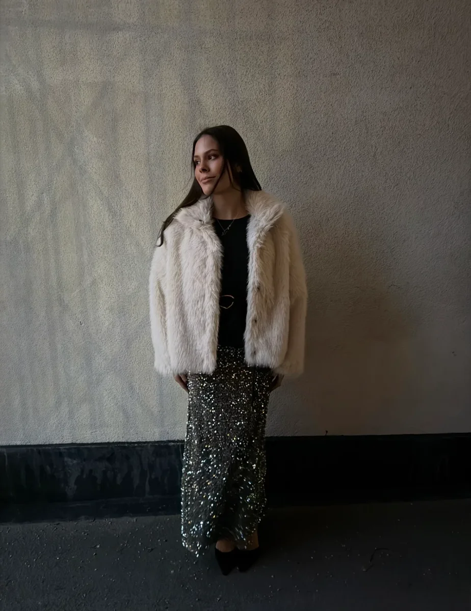 PCKAM Long Skirt - Morel - Bild 5