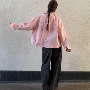 VMJAMIE Denim Jacket - Parfait Pink