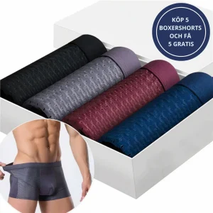 Bamboo Boxers – Andningsbara Boxershorts i Bambufiber (5+5 GRATIS)