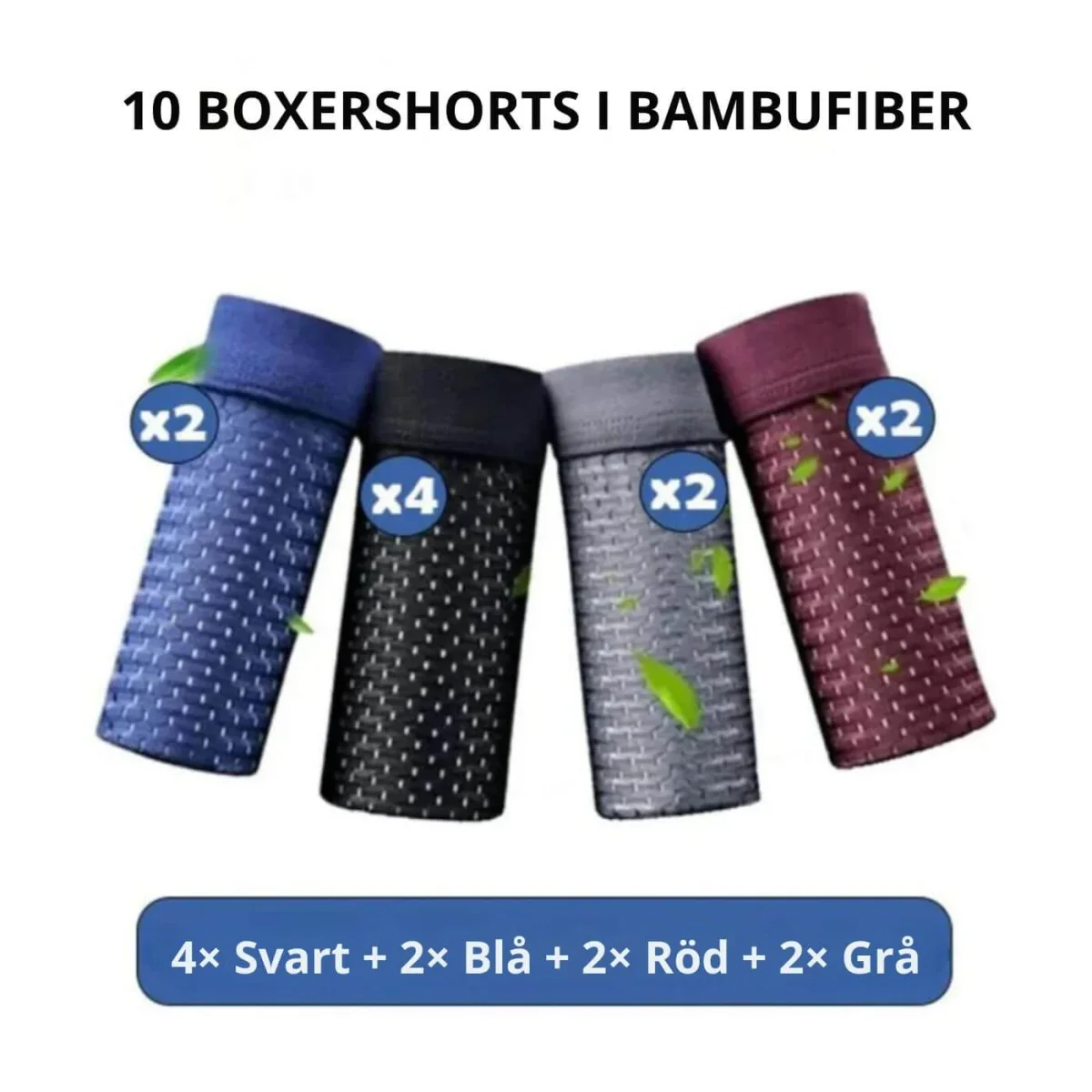 Bamboo Boxers – Andningsbara Boxershorts i Bambufiber (5+5 GRATIS) - Bild 9