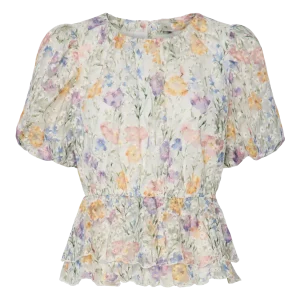 YASLEANNA Top - Star White