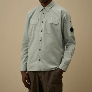 C.P. Company Gabardine Shirt With Buttons