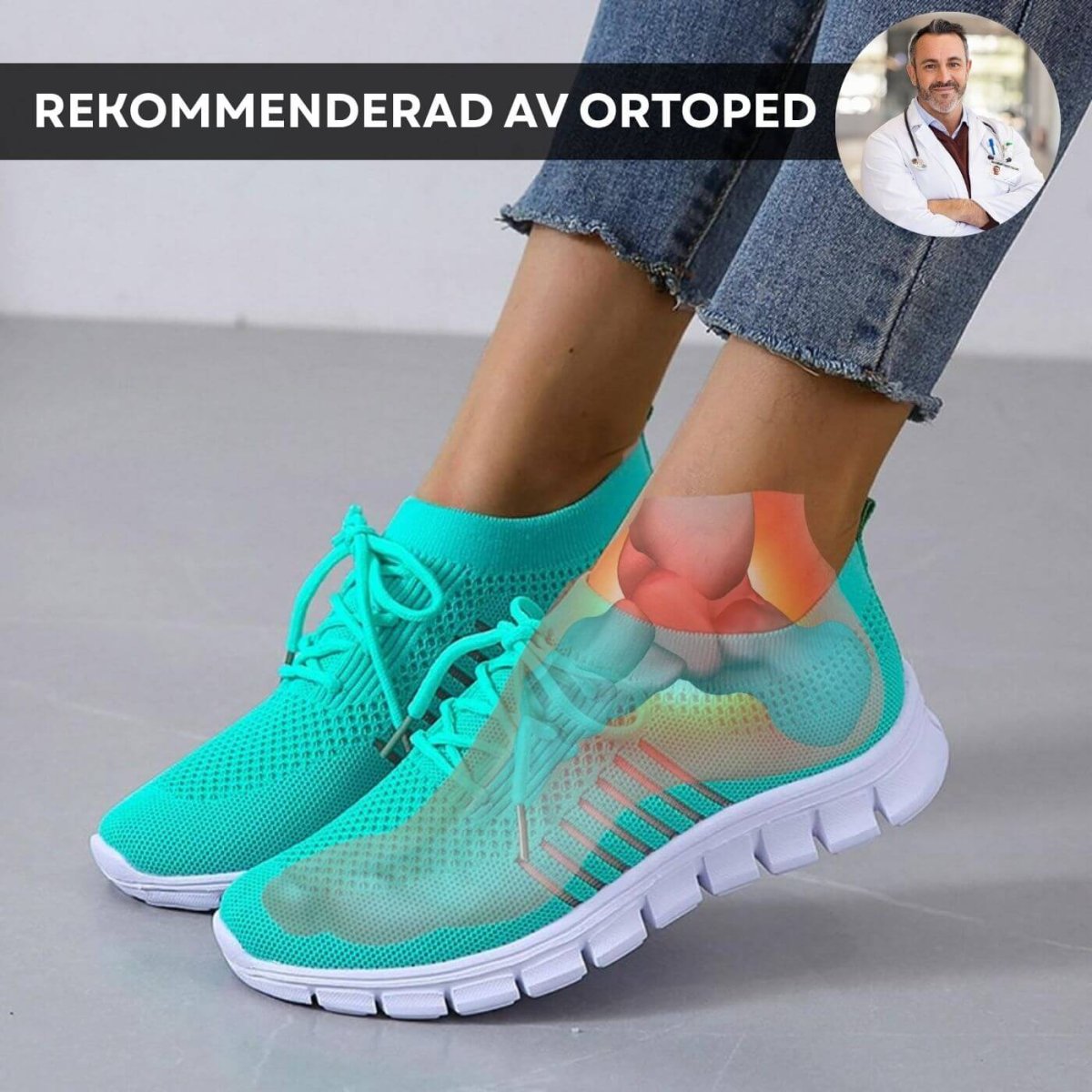 Camilla – Ergonomiska Skor för Smärtlindring - Bild 5