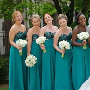 Blågröna brudtärnklänningar,Rustik brudtärnklänningar,Långa brudtärnklänningar,GDC1014