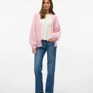 VMMAYBE Knit Cardigan - Parfait Pink