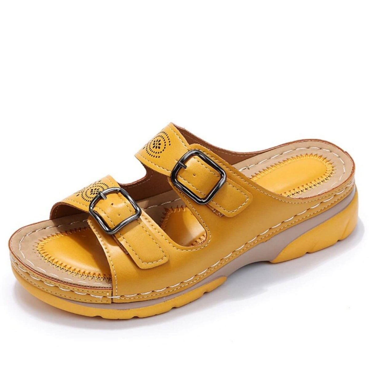 Freya™- Dubbla Spänne Ortopediska Sandaler - Bild 9