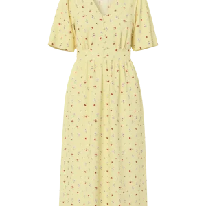 PCTALA Midi Dress - French Vanilla