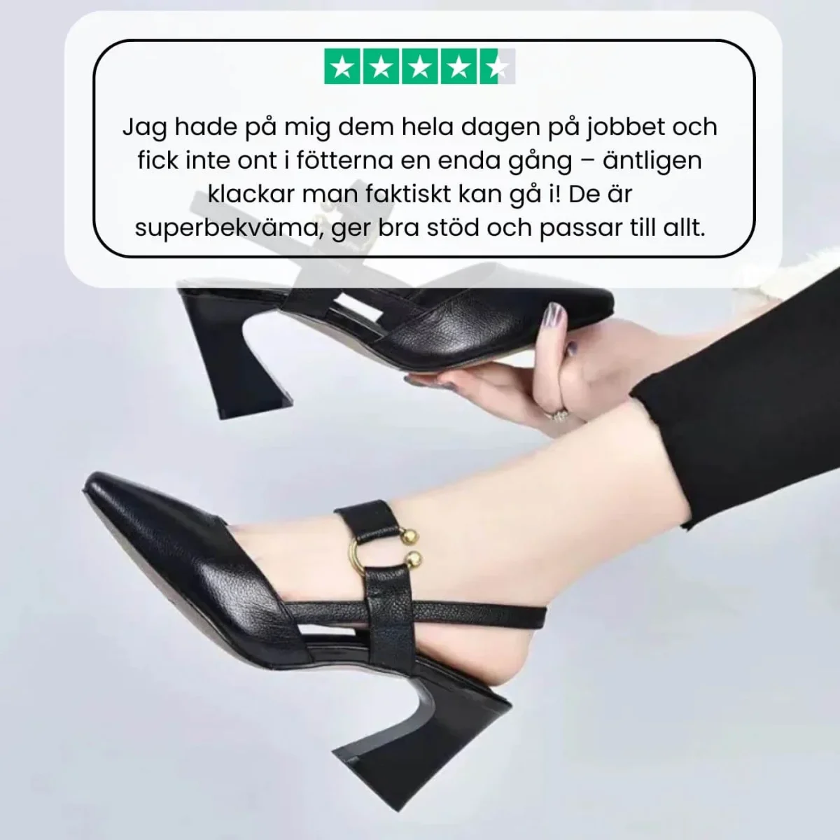 Meya™ – Ortopediska Bekväma Sandaler med Klack - Bild 6