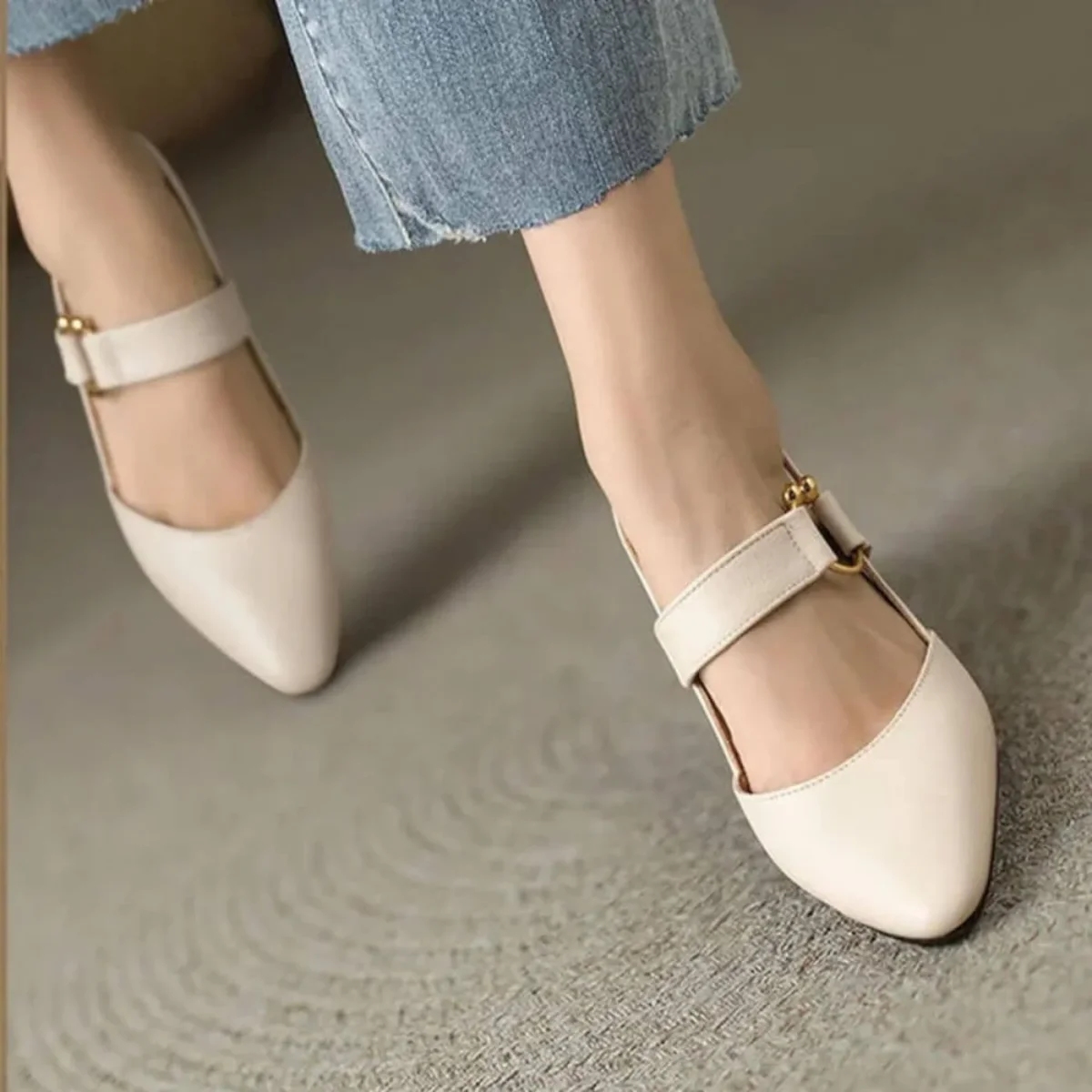 Meya™ – Ortopediska Bekväma Sandaler med Klack - Bild 8