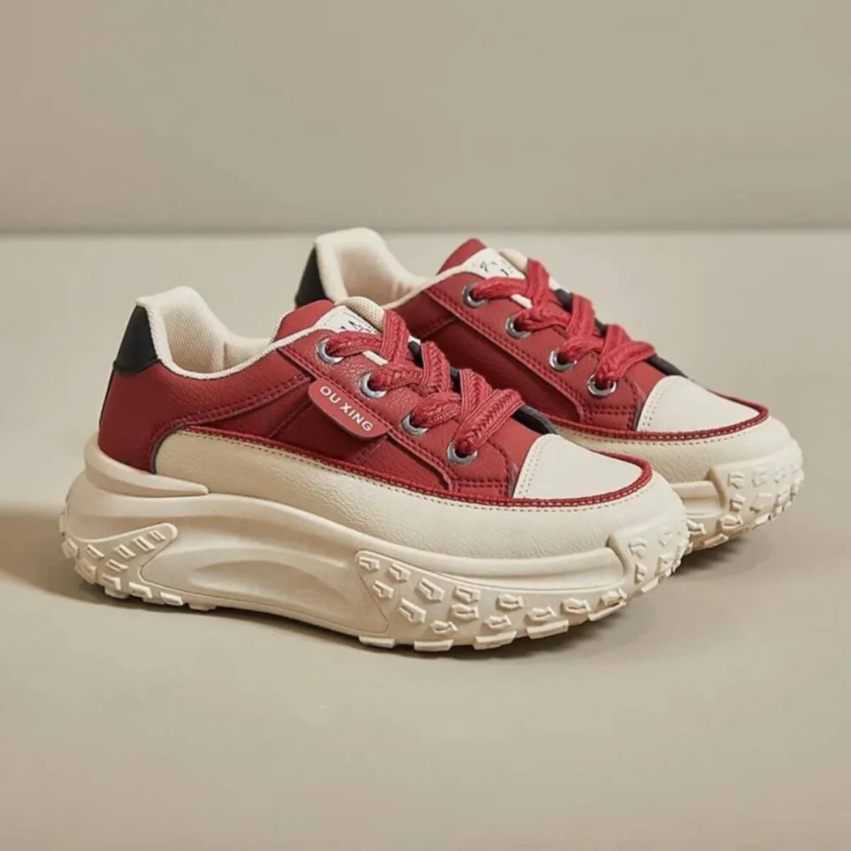 Mivora™ – Bekväma Sneakers med Hög Sula - Bild 3