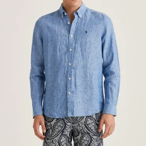 Douglas BD Linen Shirt LS