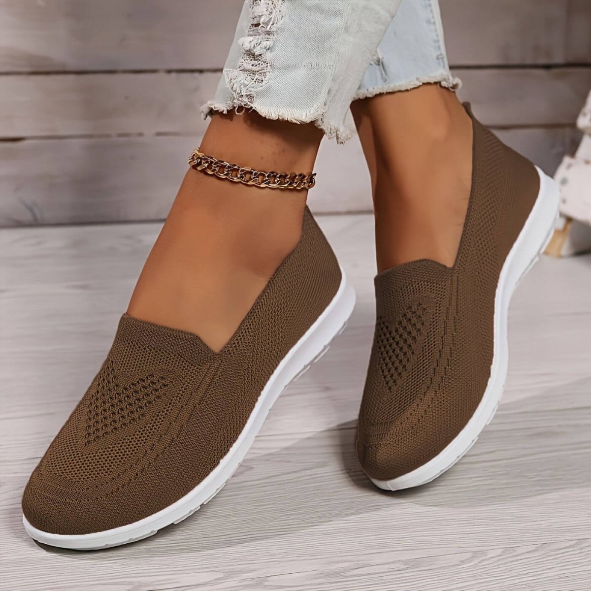 Nova – Andningsbara Ortopediska Slip-on Skor - Bild 5