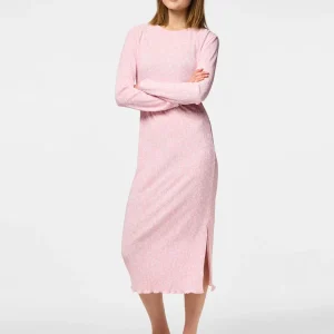 PCFLORA Midi Dress - Roseate Spoonbill