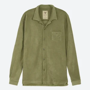 Khaki Terry Camisa