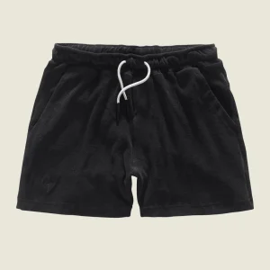 Black Terry Shorts