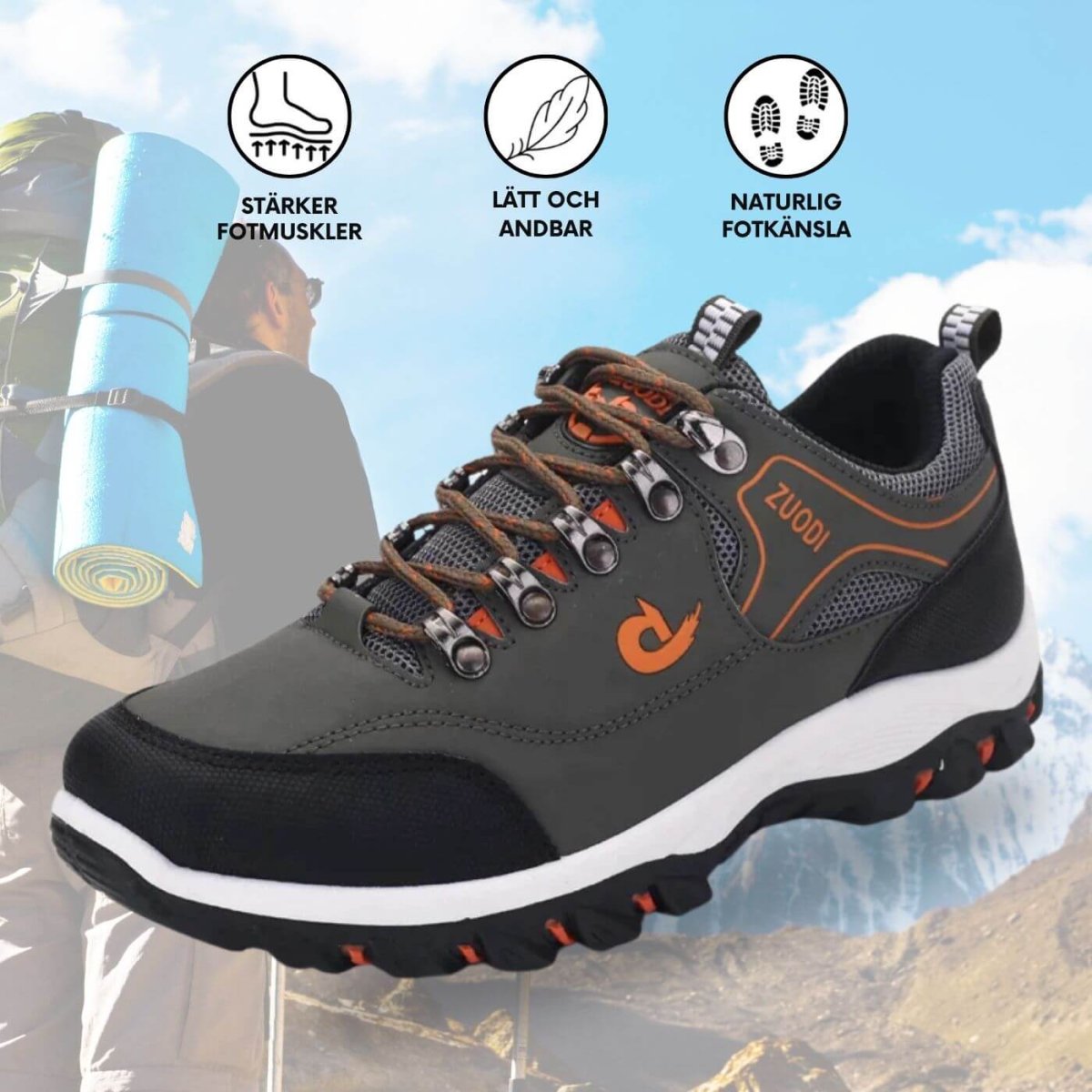 OrthoWalk™ – Smärtlindrande Ortopediska Skor
