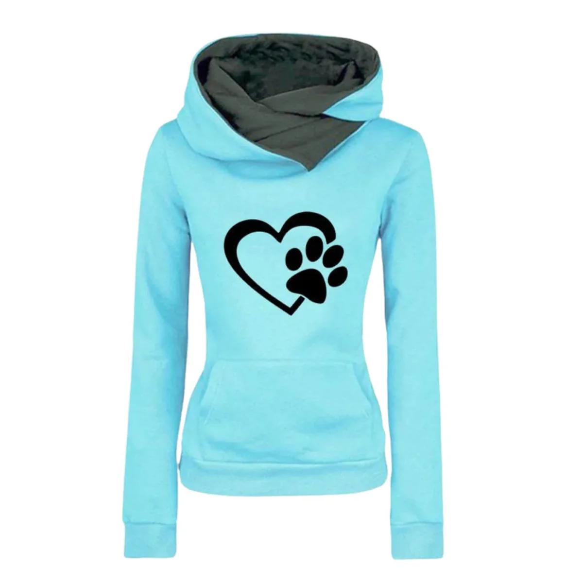 PawHoodie – Stöd Djurhem Hoodie - Bild 2