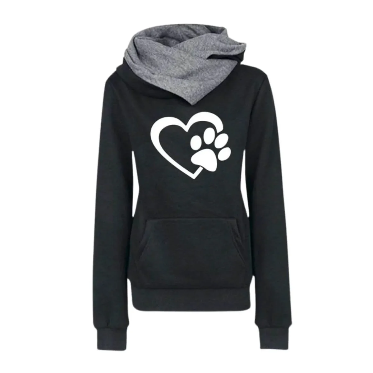 PawHoodie – Stöd Djurhem Hoodie - Bild 3