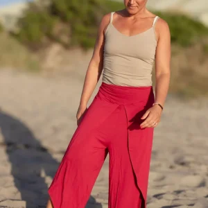 Röd Byxa Layer Pant Red