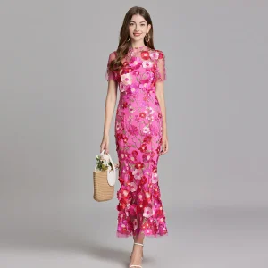 Elin | Maxiklänning Dam Ärmlös