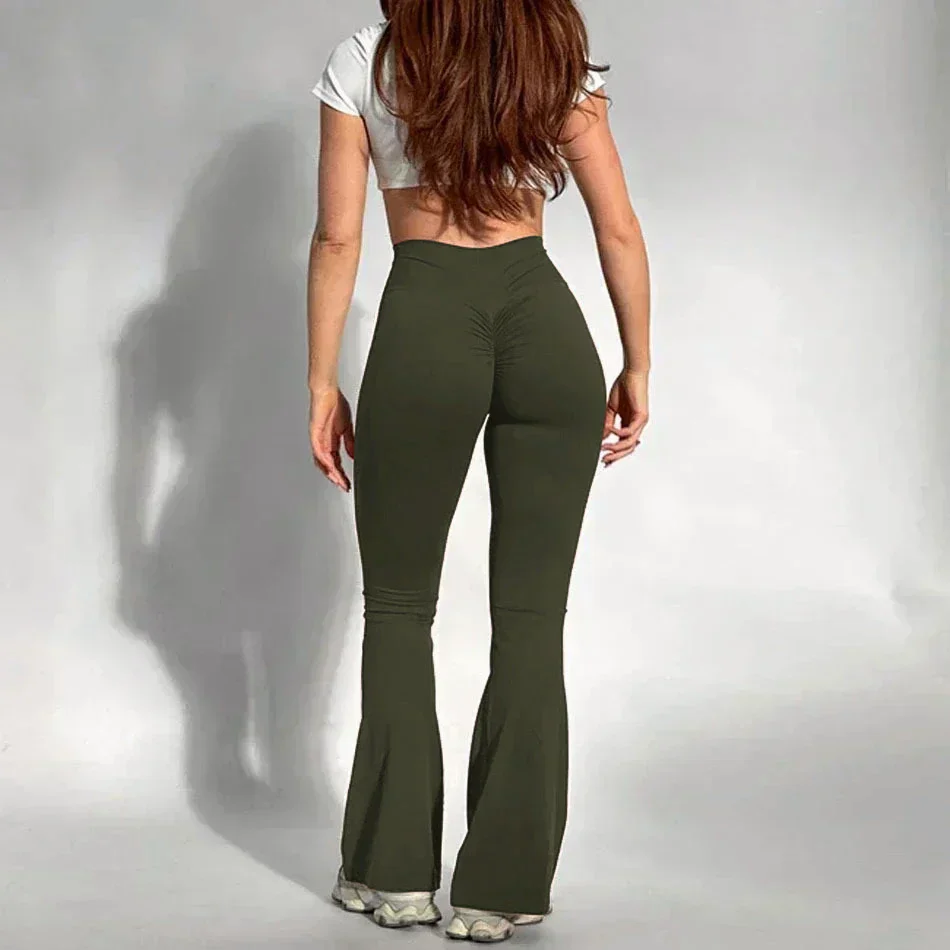 Sara | Leggings Dam Hög Midja Bootcut - Bild 6