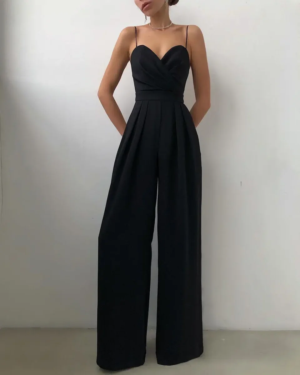 Alva | Jumpsuit Dam V-Ringning Vida Ben - Bild 2