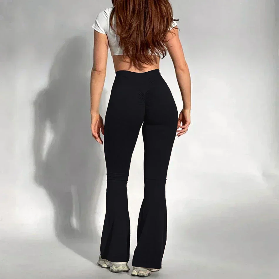 Sara | Leggings Dam Hög Midja Bootcut