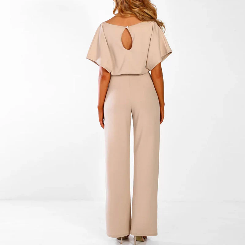 Ida | Jumpsuit Dam Kort Ärmar - Bild 4