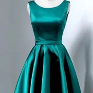 Blågrön Kort Junior Semi-formella klänningar Hemkomstklänning