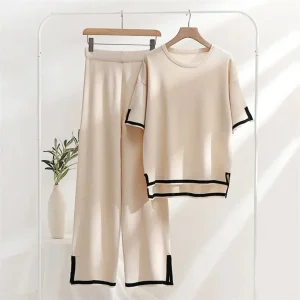 Tyra - Elegant 2-Delat Capri-Set