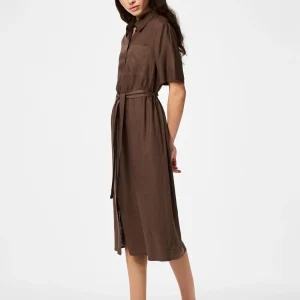 PCPIA Midi Dress - Coffee Quartz