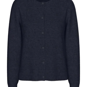 PCMALOU Knit Cardigan - Sky Captain