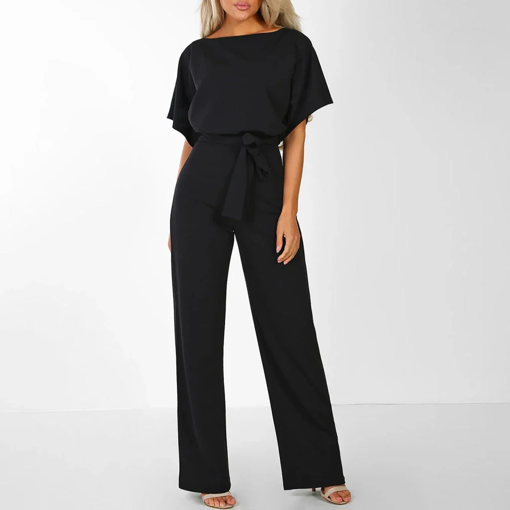 Ida | Jumpsuit Dam Kort Ärmar - Bild 2