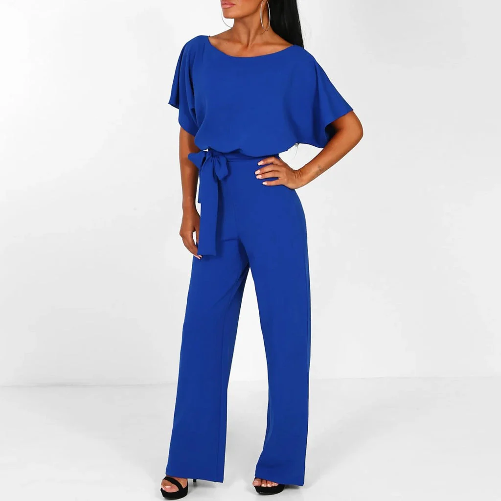 Ida | Jumpsuit Dam Kort Ärmar - Bild 5