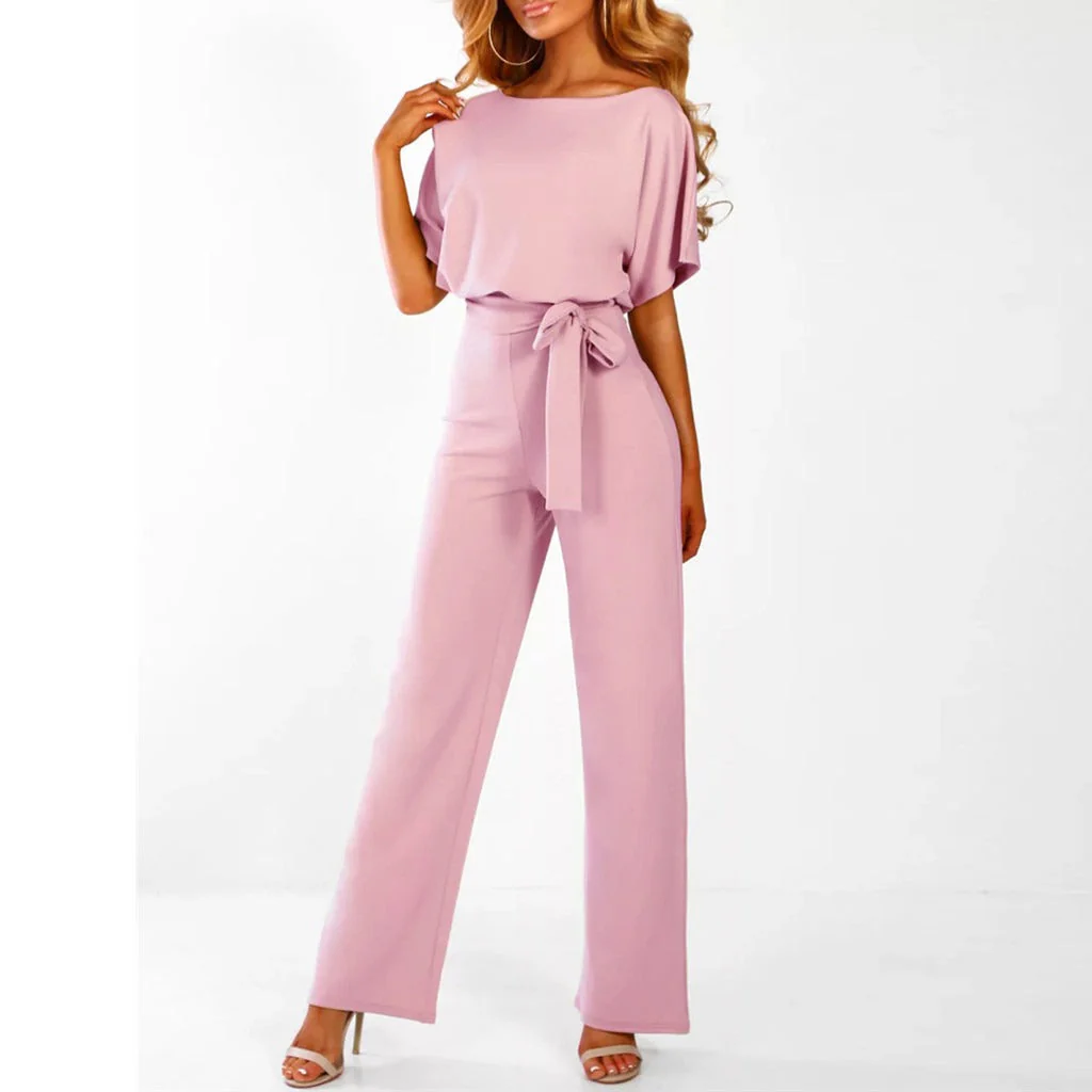 Ida | Jumpsuit Dam Kort Ärmar - Bild 7