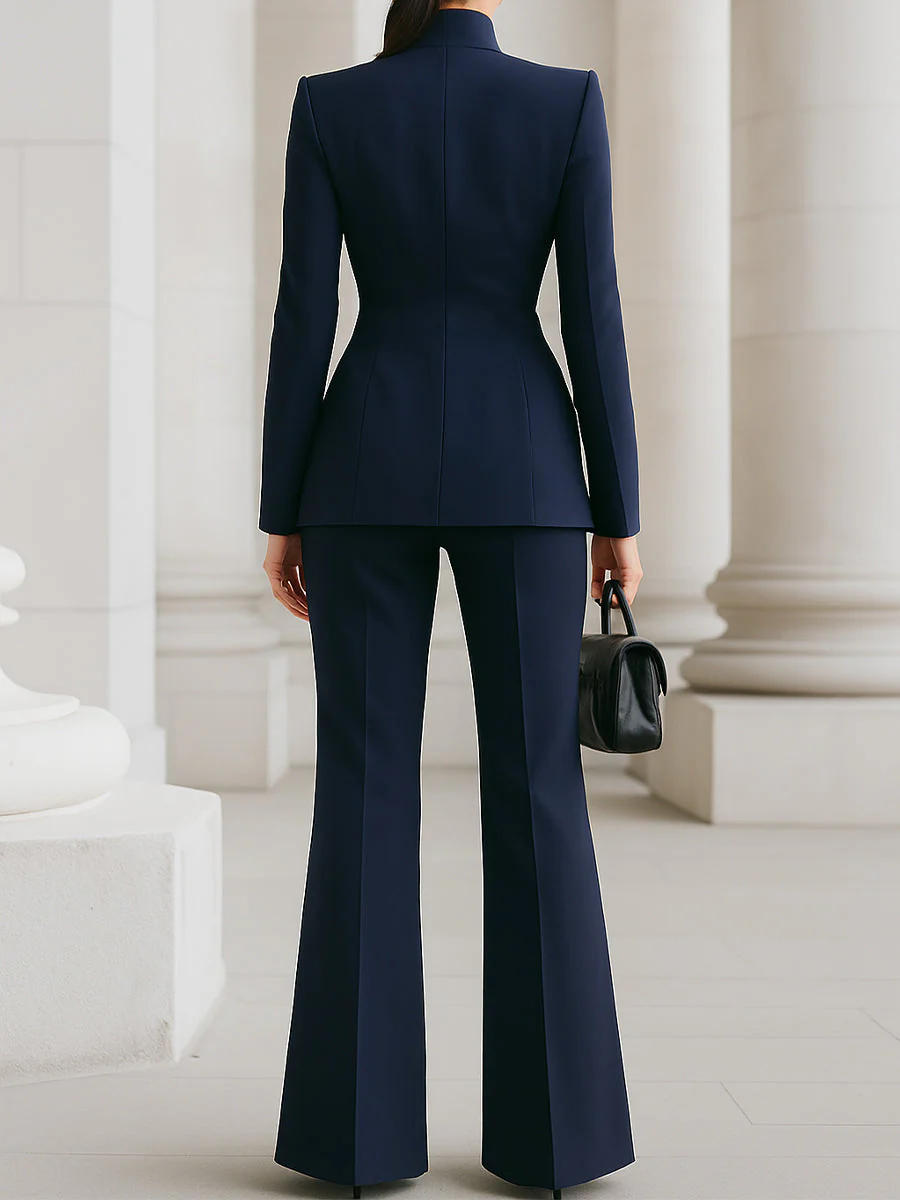 Elina | Kostym Dam Blazer Och Byxor - Bild 5