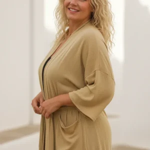 Beige Kimono Nyckelviken Creamy Beige