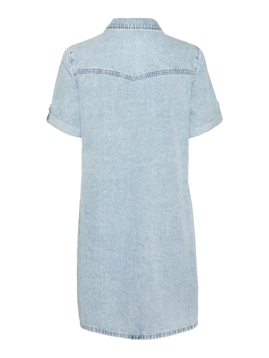 VMJENNIE Dress - Light Blue Denim - Bild 6