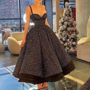 Sparkling Sweetheart Ball Gown Prom Dress with Beaded Lace Straps and Tulle