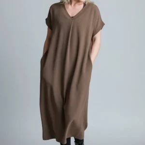 Brun Klänning Roxy Dark Choco