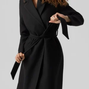 VMFORTUNEAYA Coat - Black